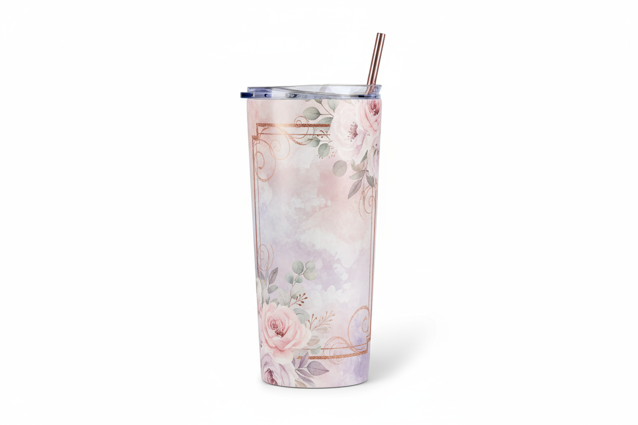 feminine sublimated 20 oz tumbler